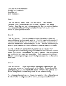 Graduate Student Orientation Grading and Evaluation Java Murniadi