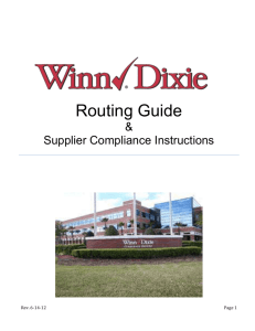 Routing Guide - Winn