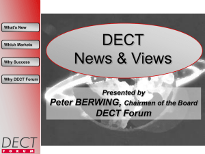 DECT News and Views