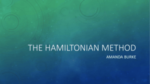 The Hamiltonian - Kennesaw State University College of Science