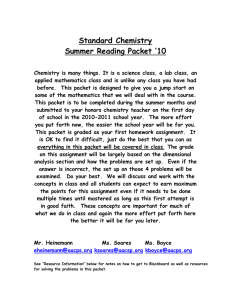 Standard Chemistry