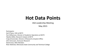 Hot Data Points - Academic & Student Affairs