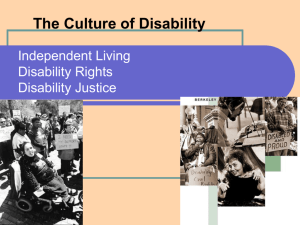 Independent Living and sensitivity bb 5_6