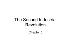 Industrialization Notes
