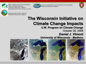 WICCI - UW Program on Climate Change
