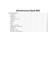 National Infrastructure Bank Negative – Seniors – NDI 2012