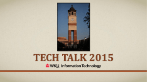 TopperTech Services - Western Kentucky University