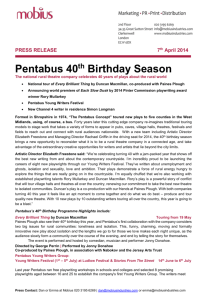 Pentabus season launch press release 070414