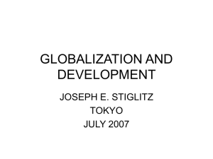 Globalization and Development