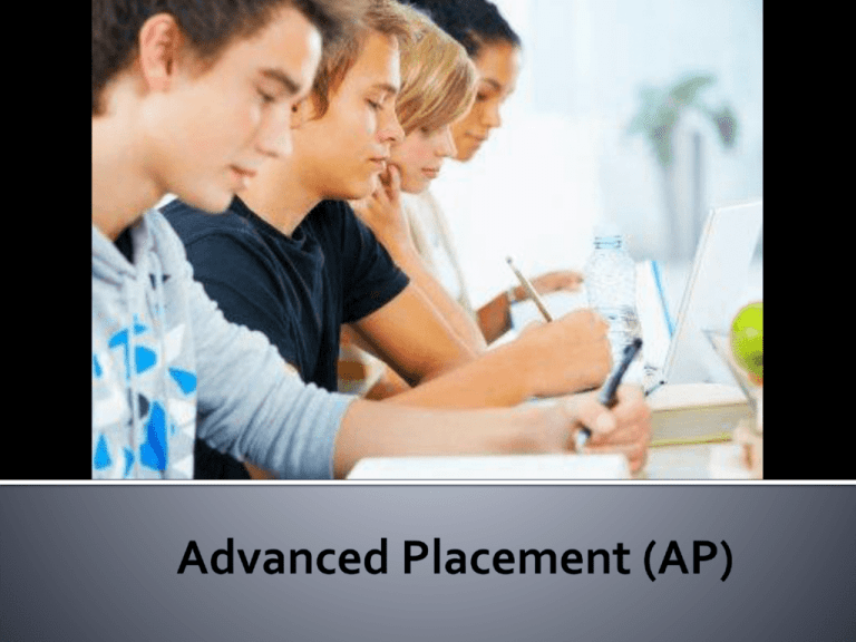 Advanced Placement AP 