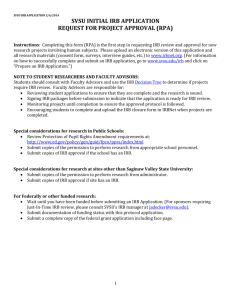 SVSU Initial IRB Application-1