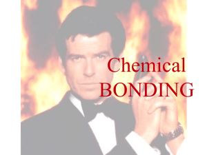 PowerPoint Presentation - Chemical BONDING