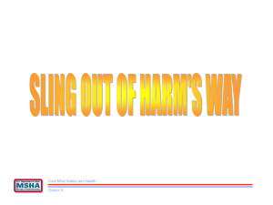 Sling Out of Harms Way