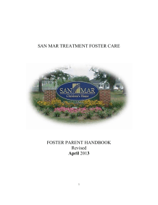 Treatment Foster Parent Handbook