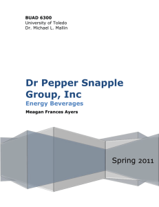 Dr Pepper Snapple Group, Inc