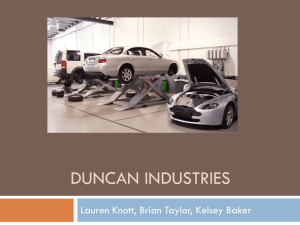 Duncan Industries Power Point