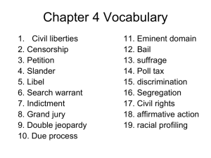 Chapter 4 Vocabulary