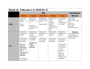 8th Grade HW Sheet–Feb 1-5 - Central Queens Academy Charter