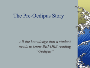 The Pre-Oedipus Story.ppt