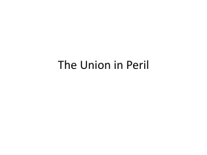 The Union in Peril