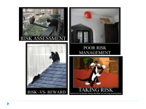 February – Karen McIsaac - Projects are Risky Business