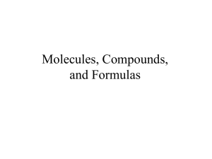 Naming Simple Compounds