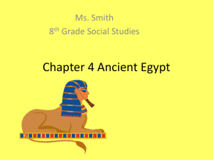 Chapter 4 Ancient Egypt