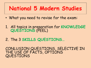 National 5 Revision PowerPoint