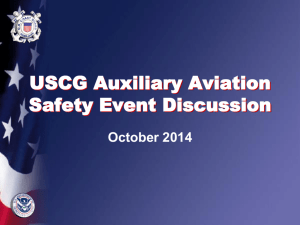 USCG Auxiliary Aviation Safety