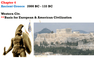 Ancient Greece Chapter 4