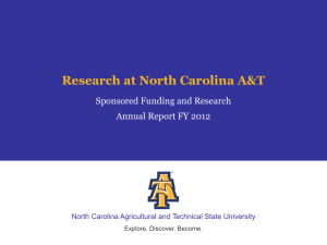 TCDI - North Carolina Agricultural and Technical State University