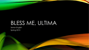 Bless Me, Ultima 2015 Bless Me Ultima