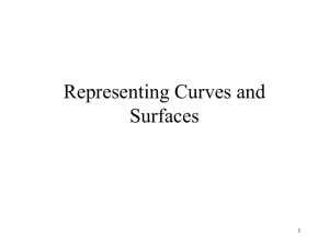 Representing Curves and Surfaces