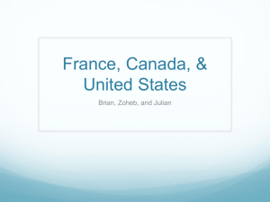 France, Canada, United States
