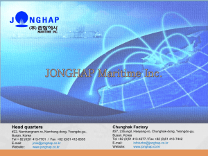 2. JONGHAP Maritime Inc.