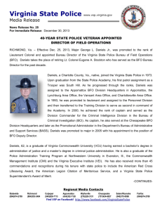 40-year state police veteran appointed director of field operations