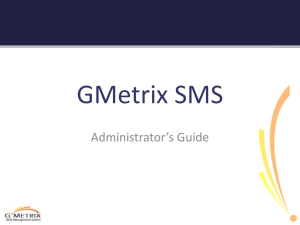 attachmentGmetrix Getting Started Admin Panel Guide