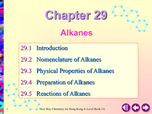 Alkanes