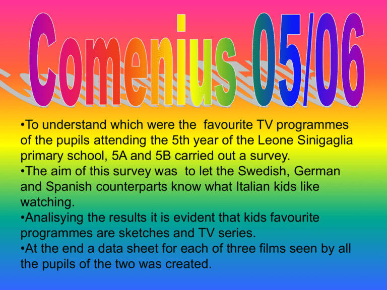 TV Programmes TV Programmes