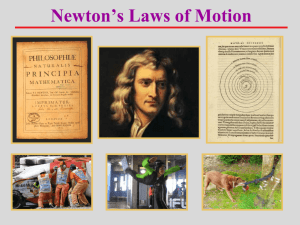 Newton'sLaws - Redwood High School