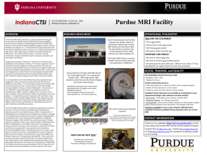 Purdue MRI Facility