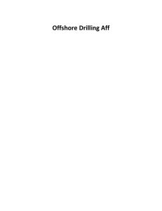Oil Drilling Aff - Wave 1 - Georgetown Debate Seminar 2014