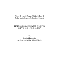 Alfred B. Nobel Charter Middle School & Nobel