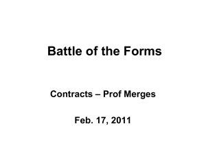Battle of the Forms