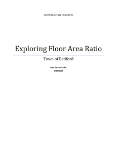 Exploring Floor Area Ratio