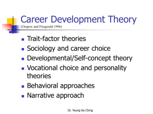 Career development theory