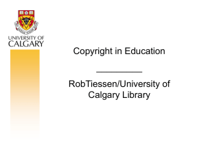 copyright in education - okanagan