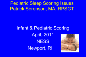 PGS_PedScore - North East Sleep Society