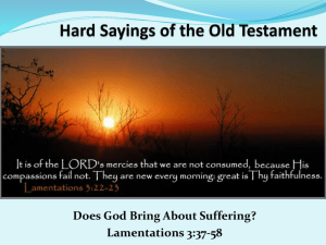 Hard Sayings of the Old Testament 2