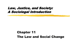 Law, Justice, and Society: A Sociolegal Introduction